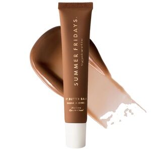 Summer Fridays Hot Cocoa Lip Butter Balm-vegan, sheer warm brown tone, hydration